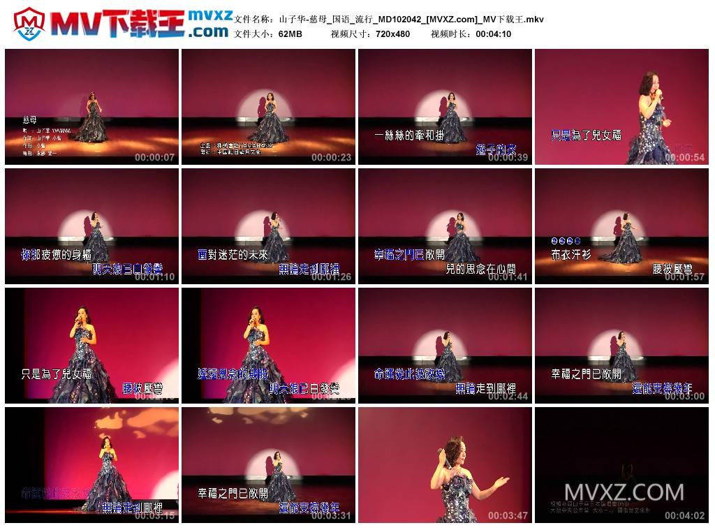 山子华-慈母_国语_流行_MD102042